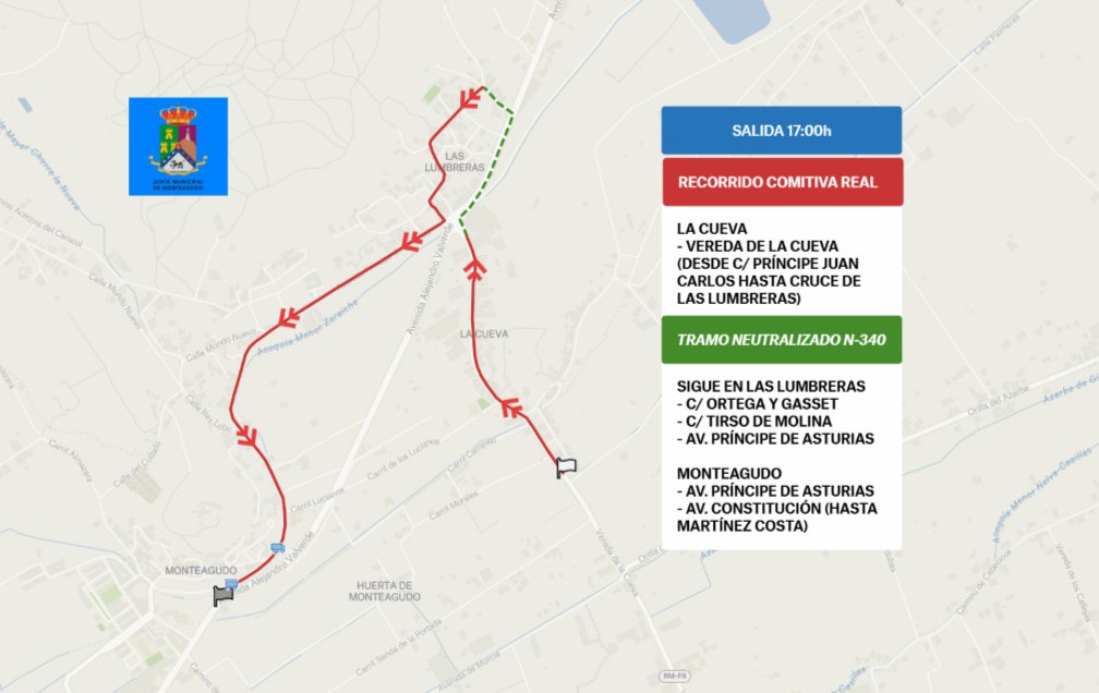 Itinerario Cabalgata de Reyes